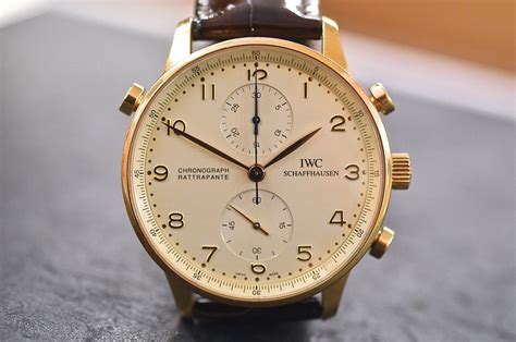 orologio iwc portoghese oro